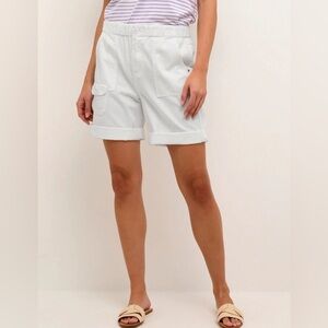 KAHALA Sz 18 100% Cotton Pockets High Rise Bermuda Shorts Made in Fiji